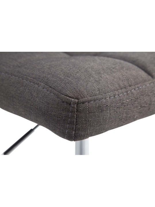 4 darabos Palma Lounger V2 szövet szett, sötétszürke