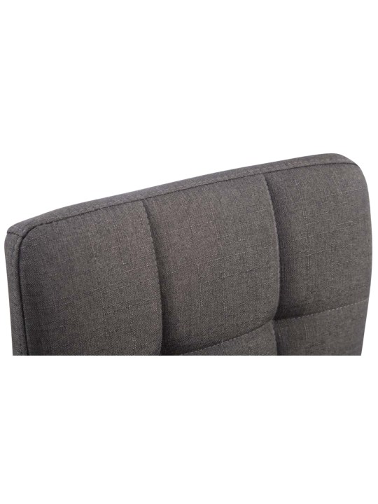 4 darabos Palma Lounger V2 szövet szett, sötétszürke
