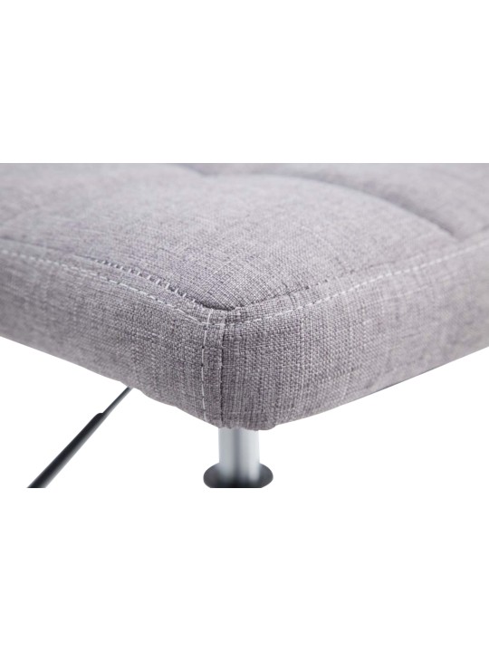 4 darabos Palma Lounger V2 szövet készlet, szürke