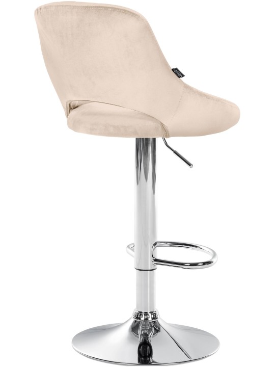 2 db bárszék készlet Milet velvet C, krém
