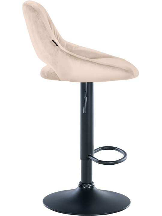2 db bárszék készlet Milet velvet B, krém
