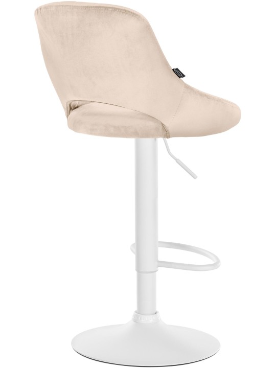 2 db bárszék készlet Milet velvet W, krém