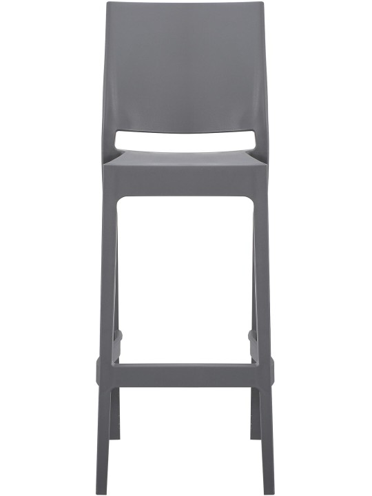 Bárszék Flamur, sötétszürke