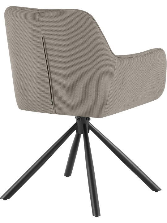 Szék Tipton Cord, taupe