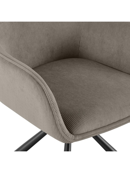 Szék Tipton Cord, taupe
