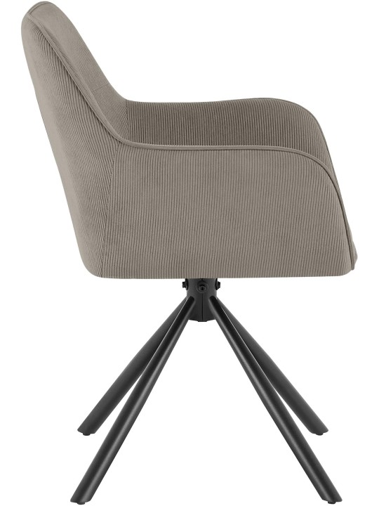 Szék Tipton Cord, taupe