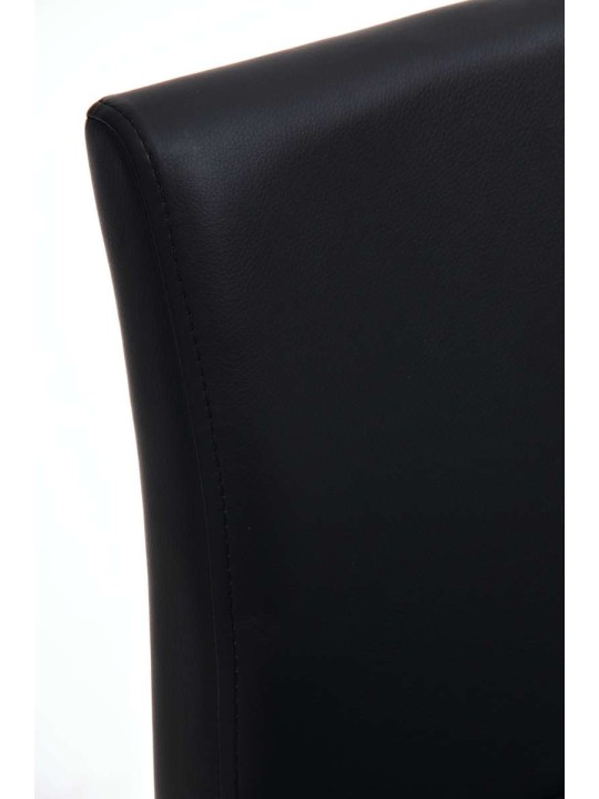 Bárszék Panama E műbőr, fekete