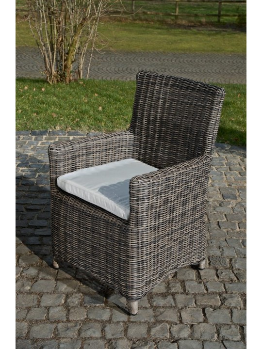 Szék Fontana / Saint Marlo krém 5mm, szürke melírozott