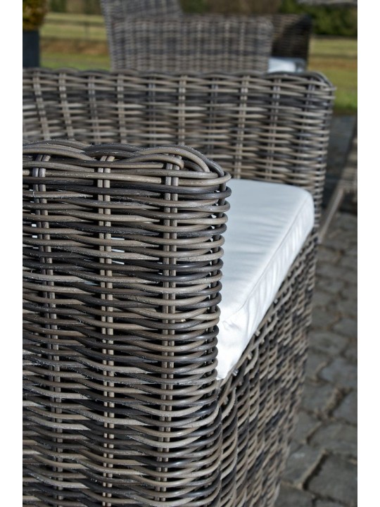 Szék Fontana / Saint Marlo krém 5mm, szürke melírozott