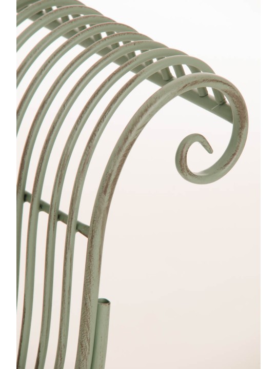 Karma kerti pad, antik zöld