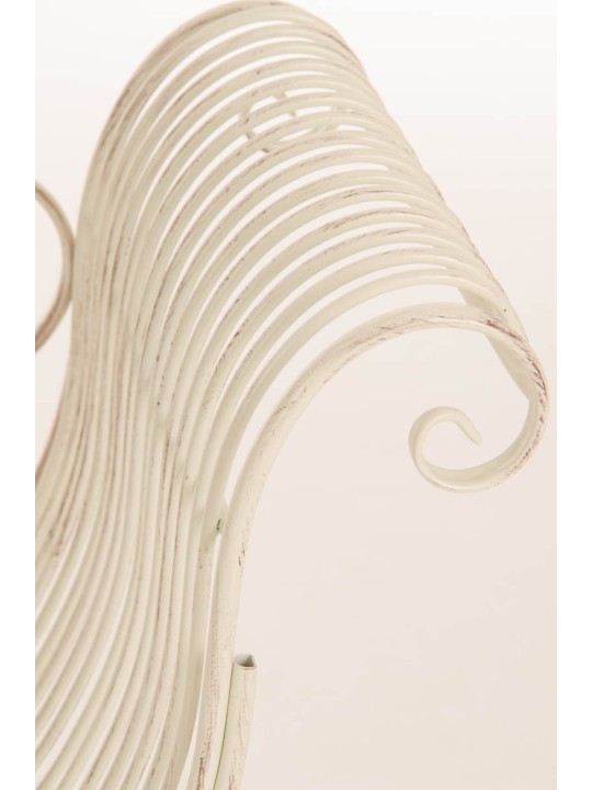 Karma kerti pad, antik krém