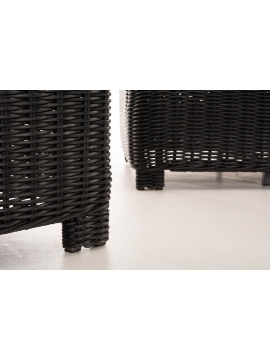 Fotel Fisolo antracit 5mm, fekete