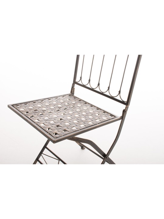 ASINA összecsukható szék, bronz