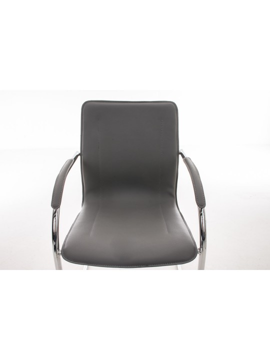 Melina látogatói szék, szürke