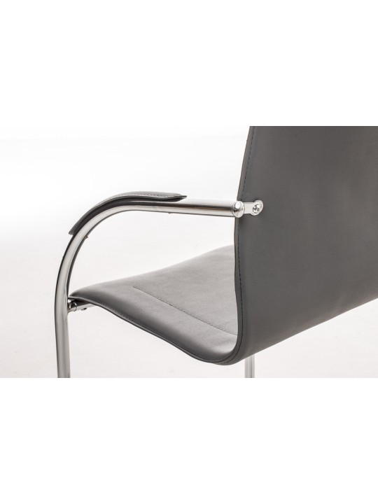Melina látogatói szék, szürke