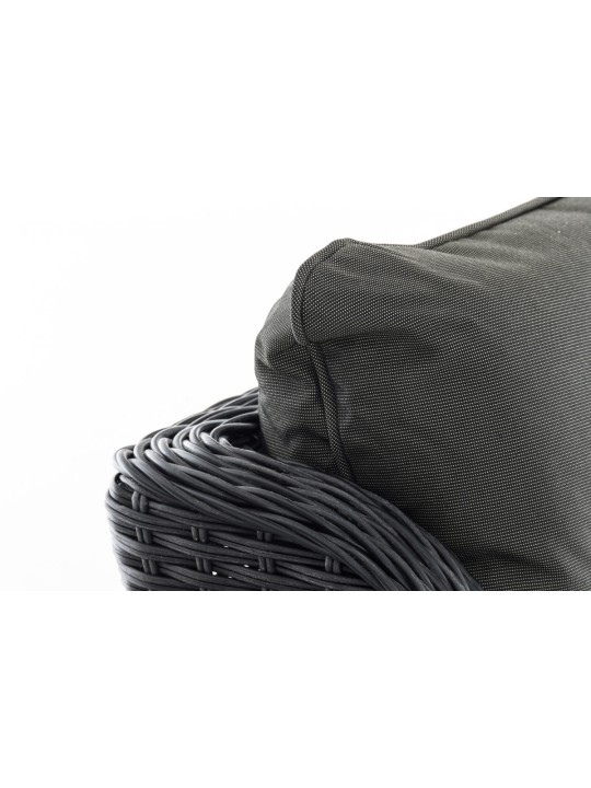 Breno fotel, antracit zsámolyral, fekete