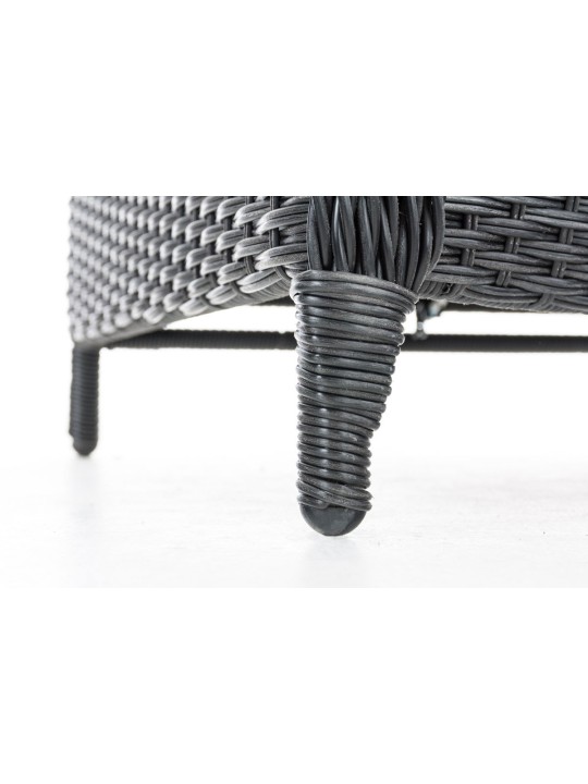 Breno fotel, antracit zsámolyral, fekete