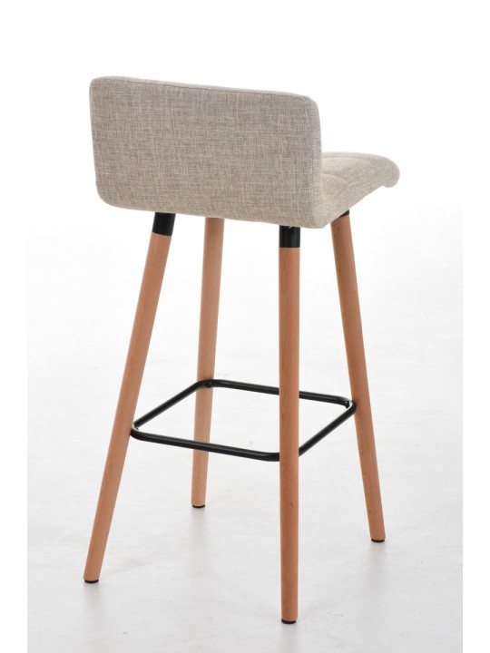 Bárszék Lincoln szövet, krém