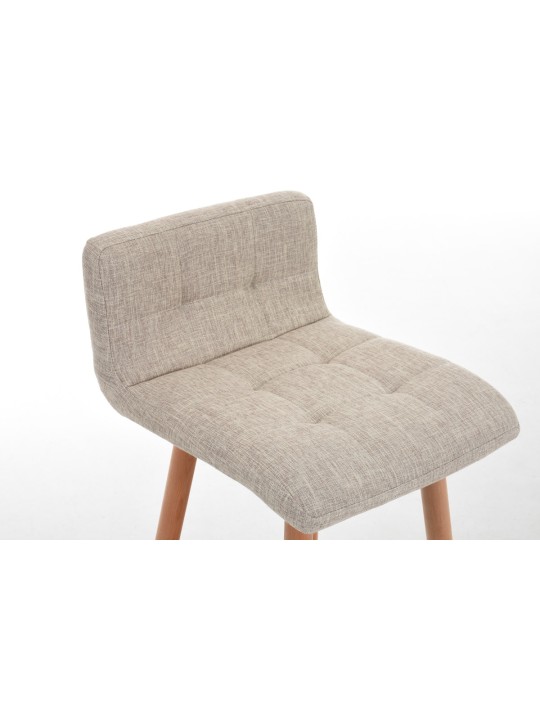 Bárszék Lincoln szövet, krém