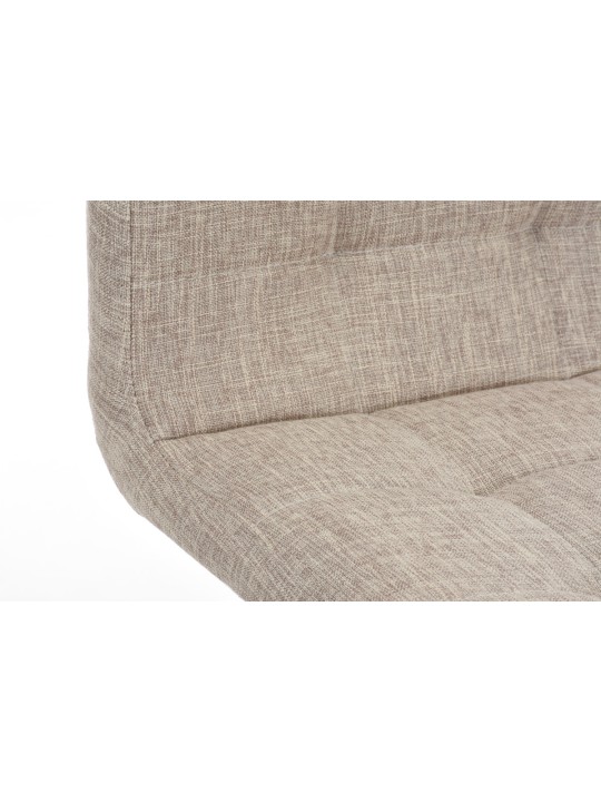 Bárszék Lincoln szövet, krém