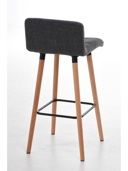 Bárszék Lincoln szövet, világosszürke