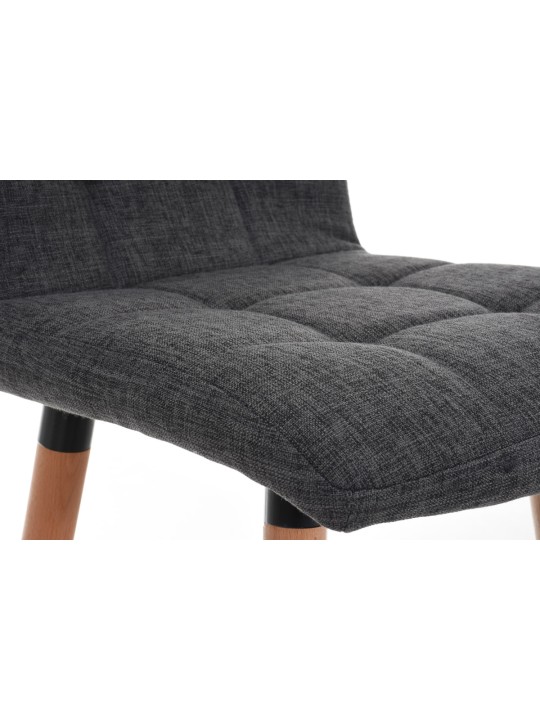 Bárszék Lincoln szövet, világosszürke