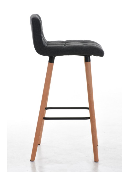 Bárszék Lincoln szövet, sötétszürke