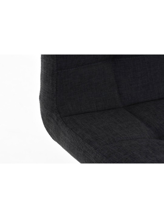 Bárszék Lincoln szövet, sötétszürke