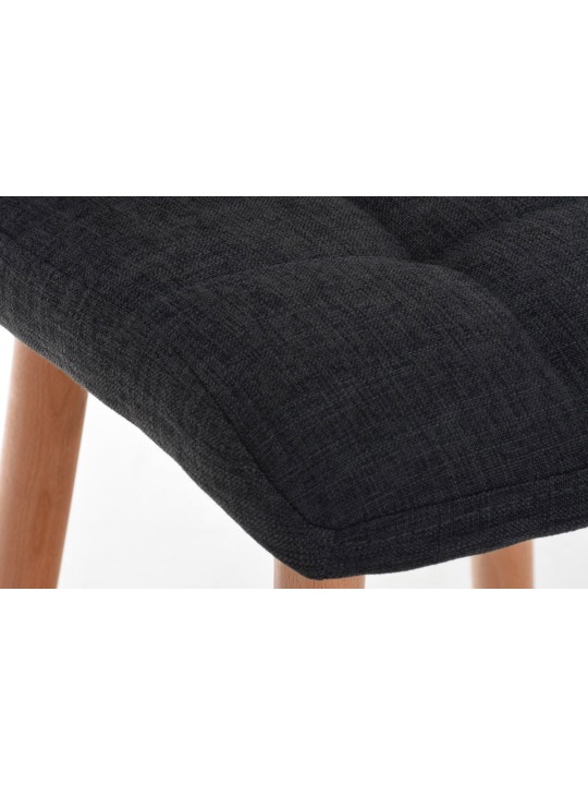 Bárszék Lincoln szövet, sötétszürke