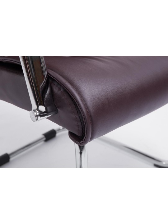 Sievert látogatói szék, barna