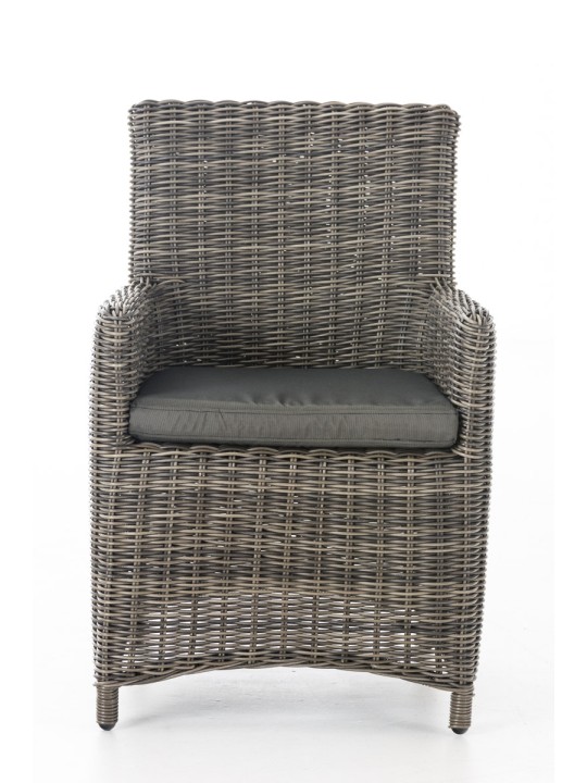 Szék Fontana / Sankt Marlo antracit 5mm, szürke melírozott