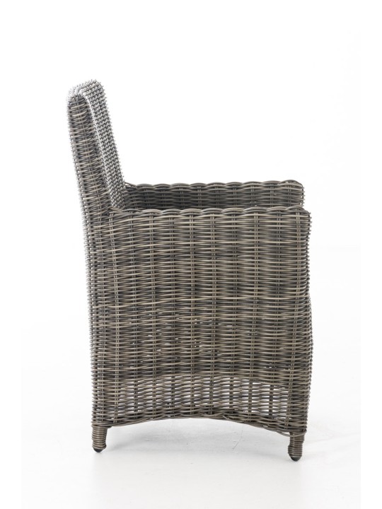 Szék Fontana / Sankt Marlo antracit 5mm, szürke melírozott