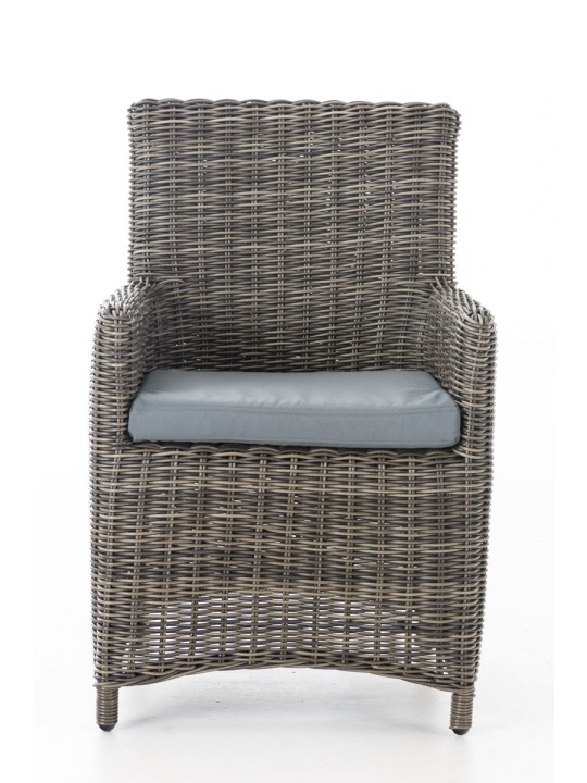 Szék Fontana / Sankt Marlo vasszürke 5mm, szürke melírozott