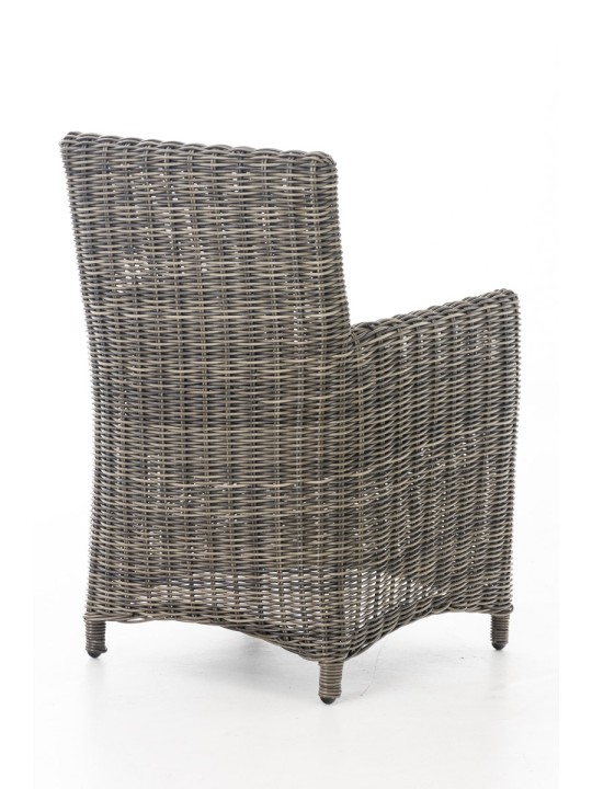 Szék Fontana / Sankt Marlo rubinvörös 5mm, szürke melírozott