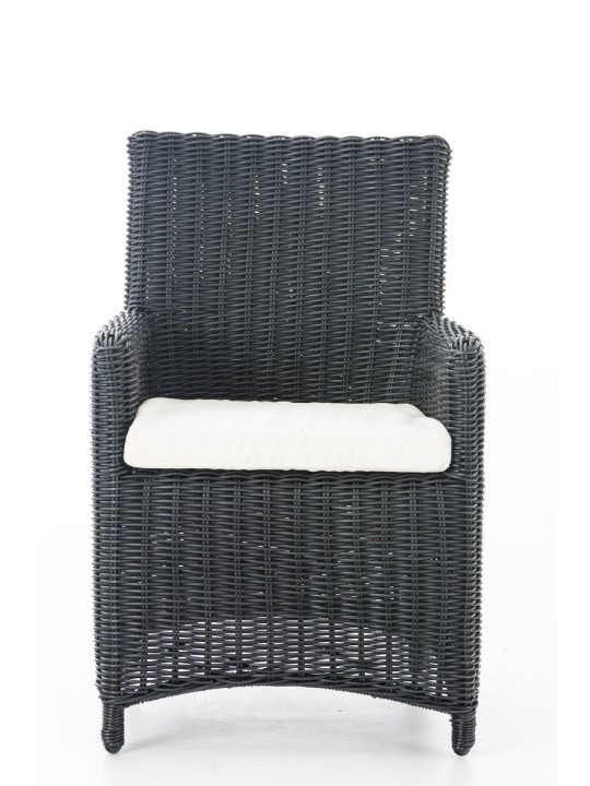 Szék Fontana / Saint Marlo krém 5mm, fekete