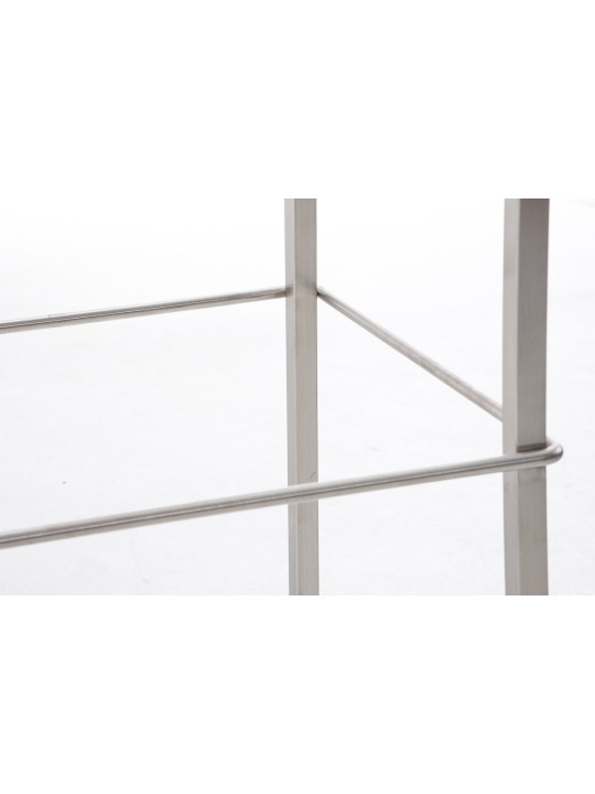 Bárszék Avola bőr lapos E78, fekete