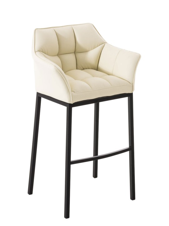 Damaso B bárszék 4 méteres kerettel, krém