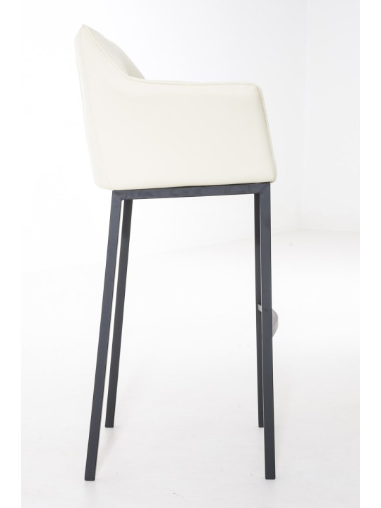 Damaso B bárszék 4 méteres kerettel, krém