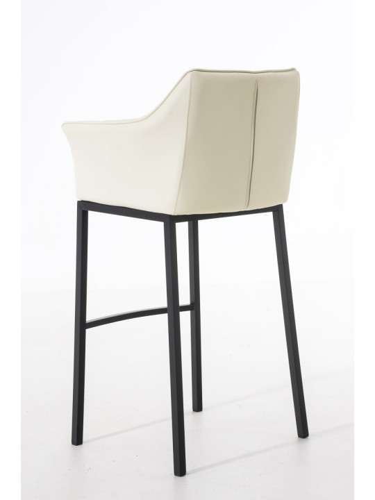 Damaso B bárszék 4 méteres kerettel, krém
