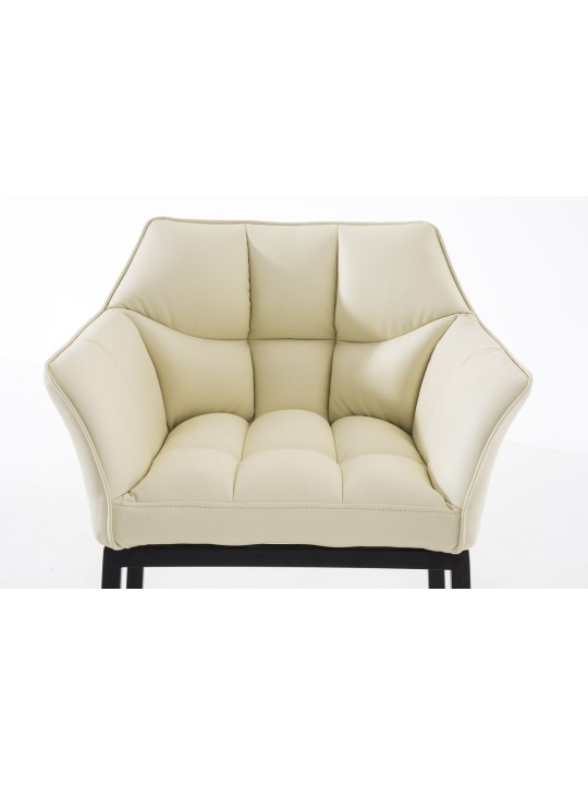 Damaso B bárszék 4 méteres kerettel, krém