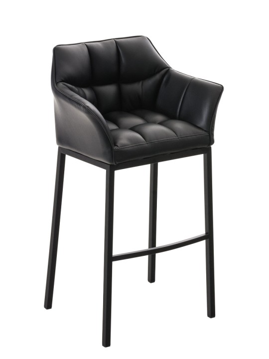 Damaso B bárszék 4 méteres kerettel, fekete Damaso B bárszék 4 méteres kerettel, fekete