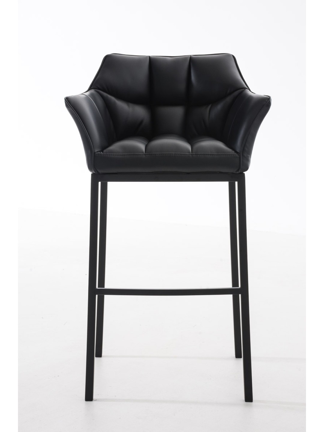 Damaso B bárszék 4 méteres kerettel, fekete