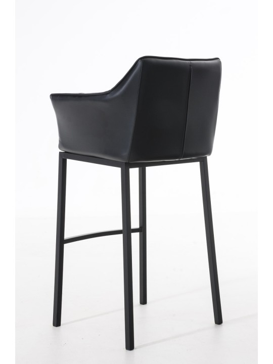 Damaso B bárszék 4 méteres kerettel, fekete Damaso B bárszék 4 méteres kerettel, fekete