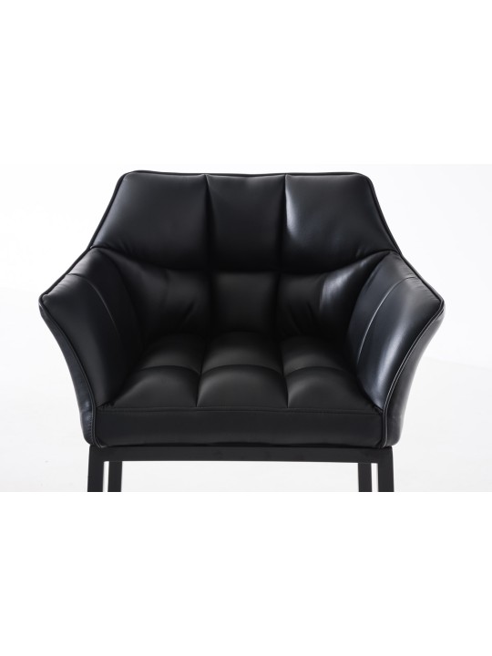 Damaso B bárszék 4 méteres kerettel, fekete Damaso B bárszék 4 méteres kerettel, fekete