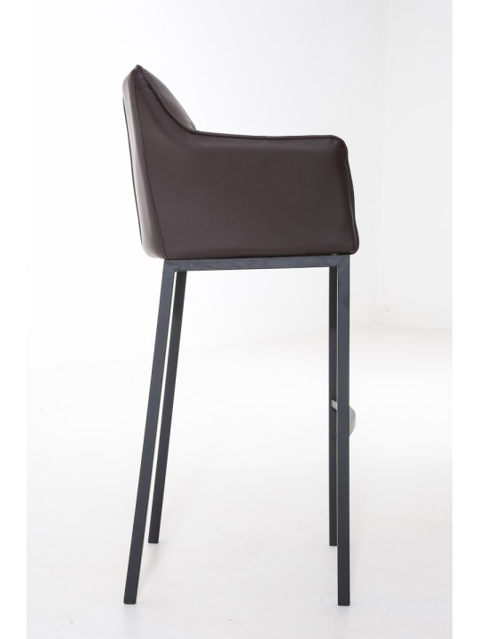 Damaso B bárszék 4 méteres kerettel, barna Damaso B bárszék 4 méteres kerettel, barna