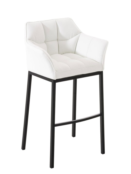 Damaso B bárszék 4 méteres kerettel, fehér