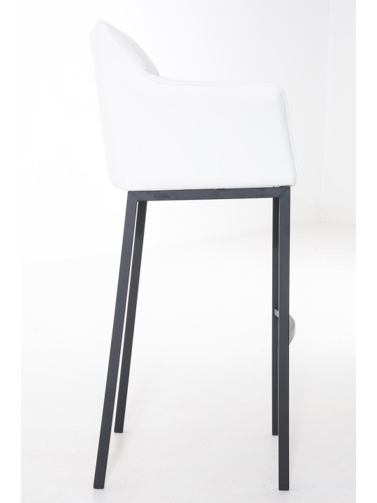 Damaso B bárszék 4 méteres kerettel, fehér