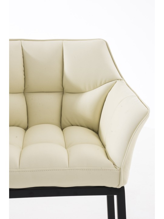 Damaso B bárszék 4 méteres kerettel, krém