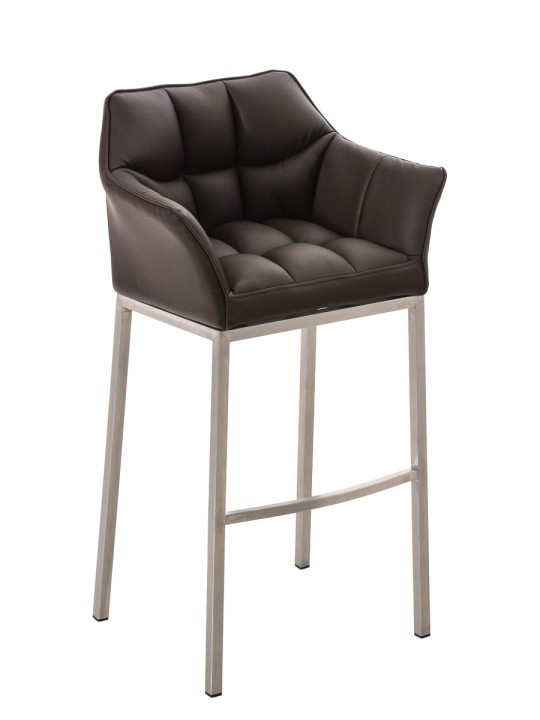 Damaso E bárszék 4 méteres kerettel, barna