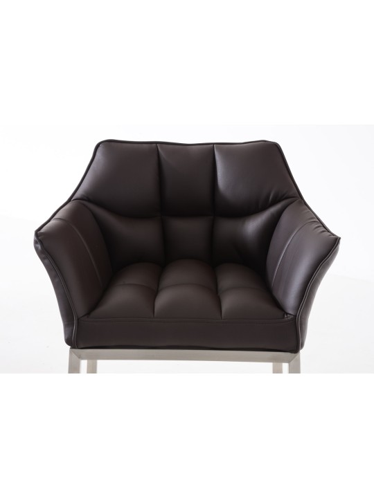 Damaso E bárszék 4 méteres kerettel, barna